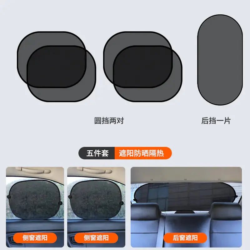 Car Sunshade Heat Insulation Front Windshield Cover - PlugoTech