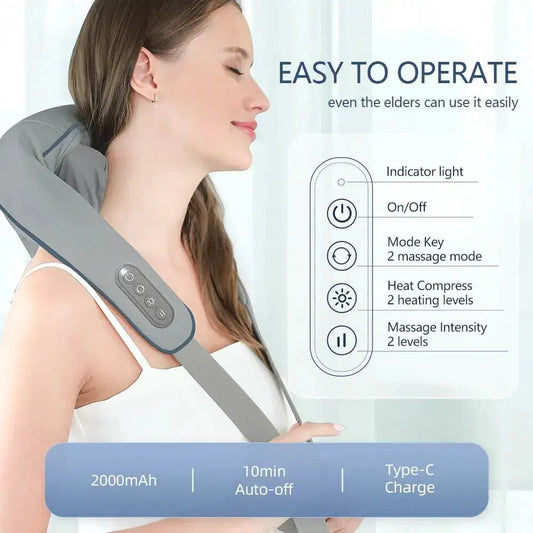 Neck and Shoulder Massager - PlugoTech