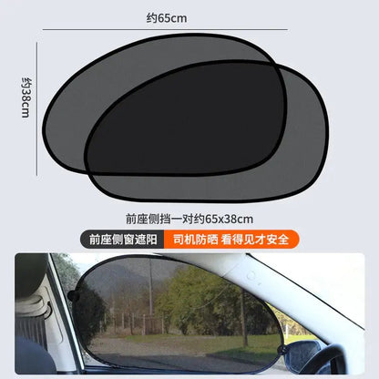 Car Sunshade Heat Insulation Front Windshield Cover - PlugoTech
