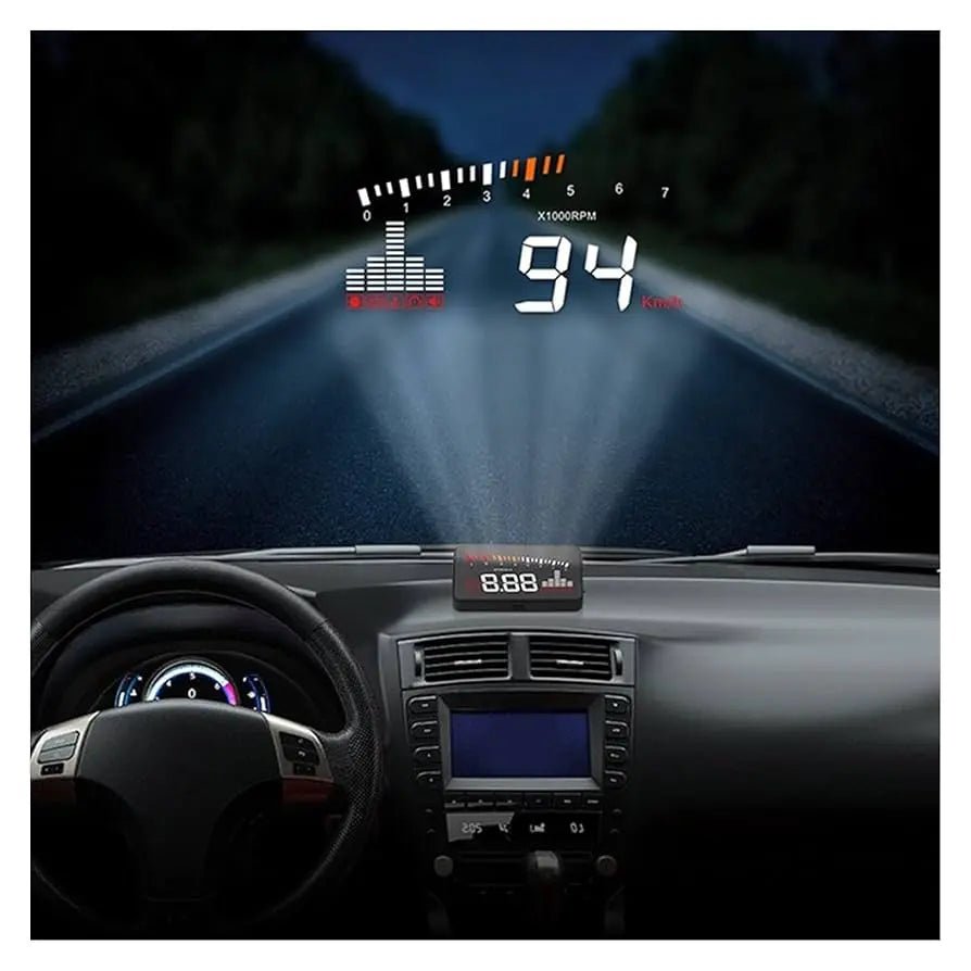 HUD Head - Up Display OBD Speed Projector - PlugoTech