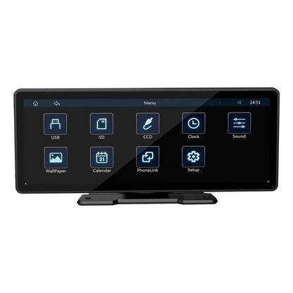 SmartDrive™ Wireless CarPlay & Android Auto Touchscreen Hub - PlugoTech