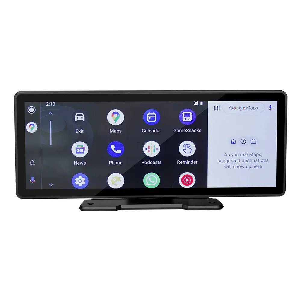 SmartDrive™ Wireless CarPlay & Android Auto Touchscreen Hub - PlugoTech