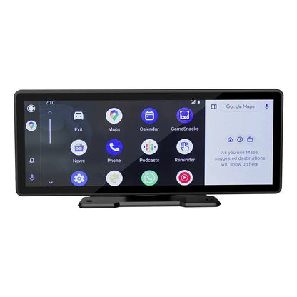 SmartDrive™ Wireless CarPlay & Android Auto Touchscreen Hub - PlugoTech
