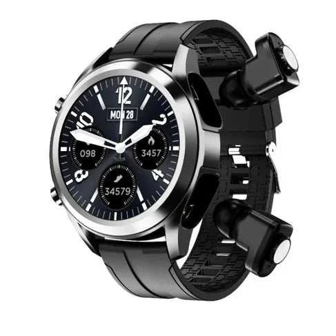 2 In 1 In Ear Wireless Stereo Earbuds Smart Watch - PlugoTech