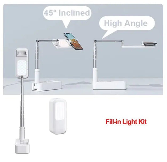 Fill - in Light Kit Smartphone Stand - PlugoTech